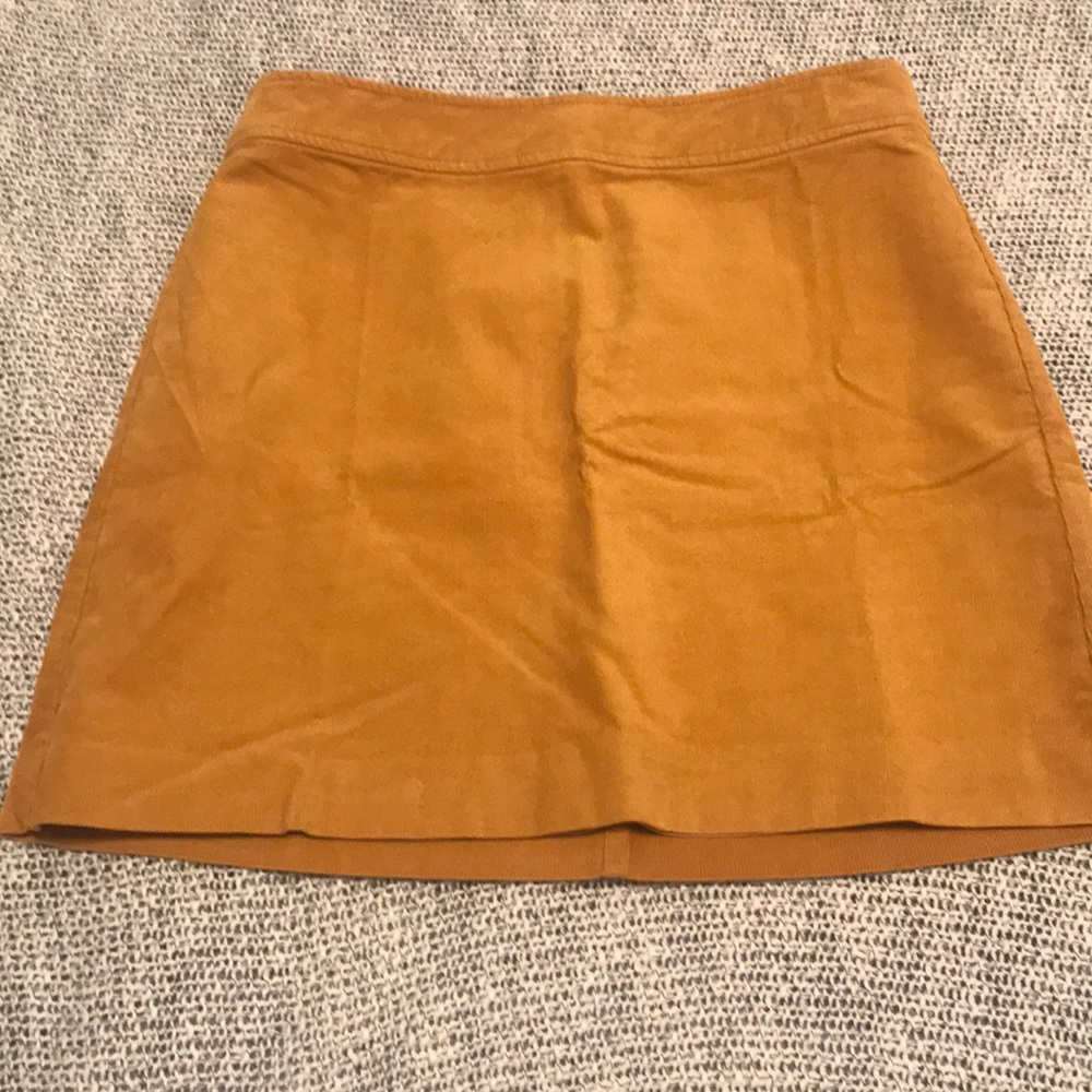 J.Crew corduroy skirt NWT